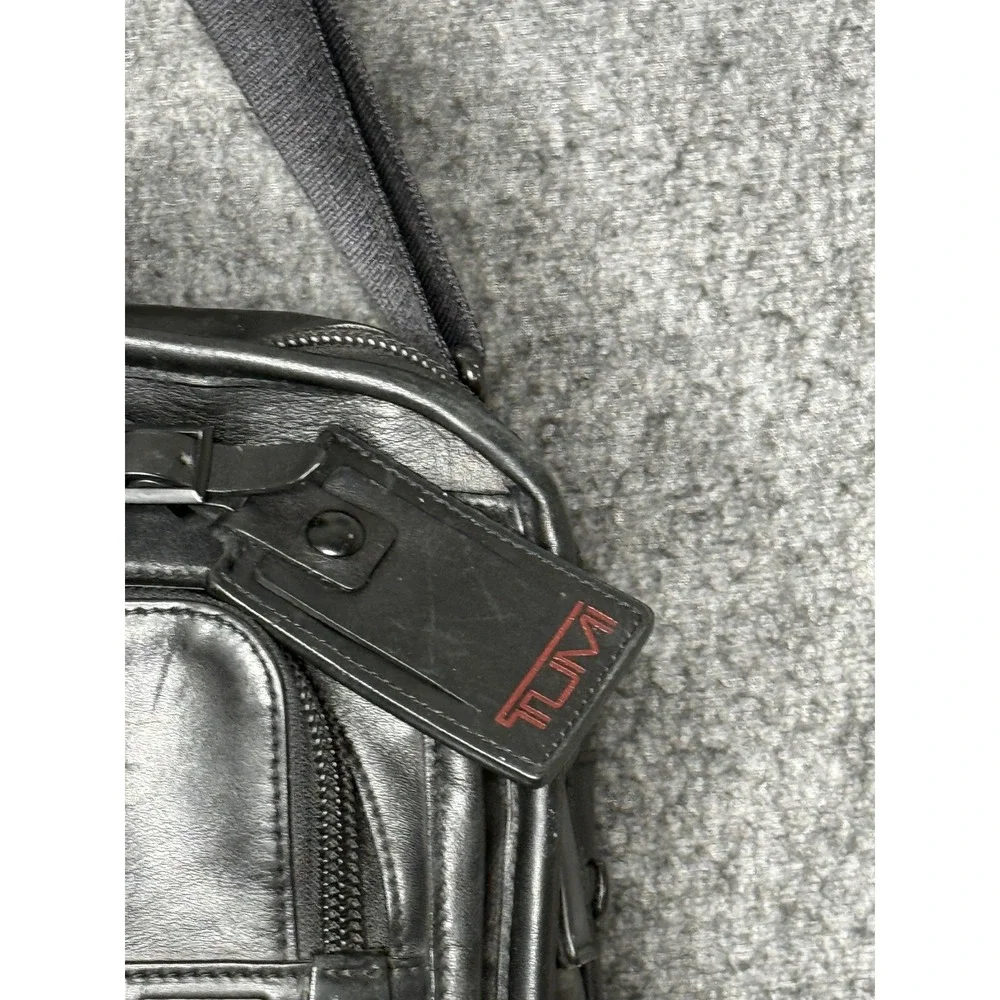 Tumi Leather Laptop Bag 16
